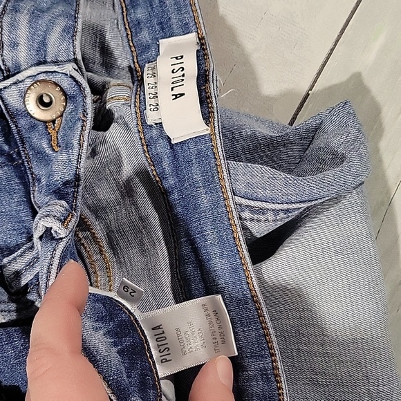PISTOLA Cropped Jeans sz 29 - Picture 5 of 5
